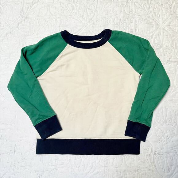 Crewcuts Raglan Crewneck Sweatshirt Size 4/5 - Picture 2 of 5